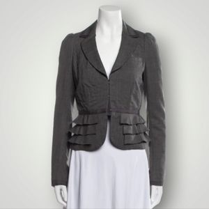 Rebecca Taylor Gray Blazer